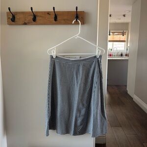 LOFT Balck and white skirt